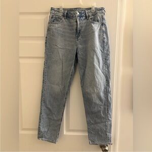 American Eagle Outfitters Sky Blue Straight Leg Jeans